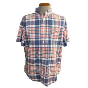 Vineyard Vines Men’s Classic Fit Tucker Plaid Button Down Shirt Sz. L